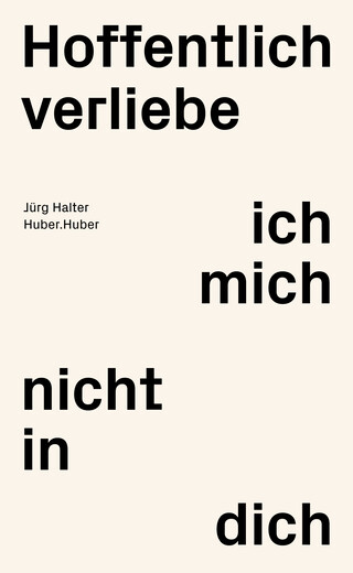 Hoffentlich verliebe ich mich nicht in dich Hoffentlich verliebe ich mich nicht in dich – book cover closed
