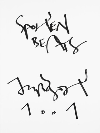 Spoken Beats Spoken Beats – book cover closed